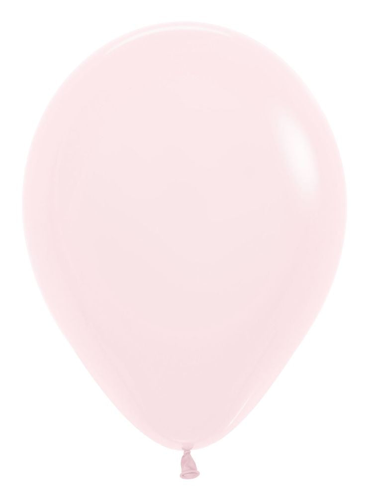 5” Matte Pastel Pink (50 per bag)