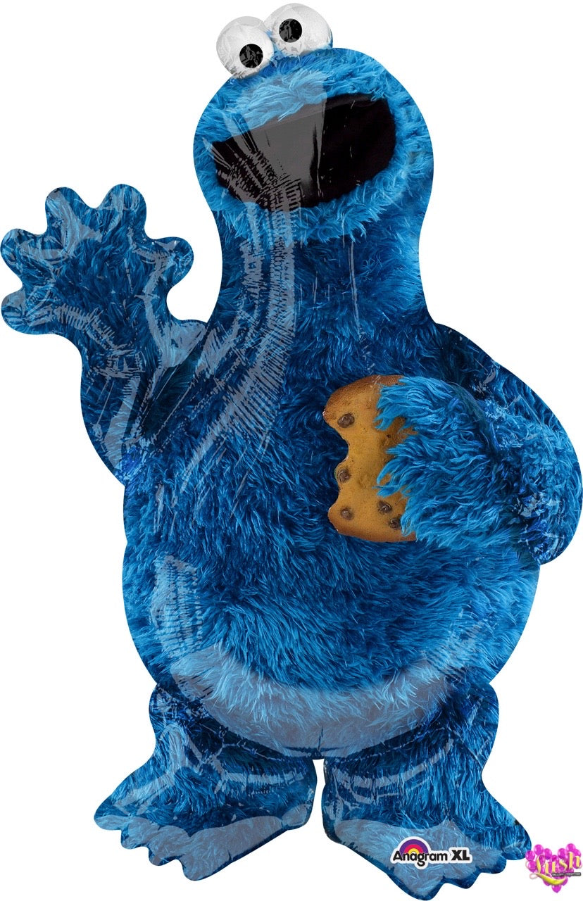 35” Cookie Monster Foil Balloon